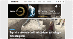 Desktop Screenshot of dominomagazin.com